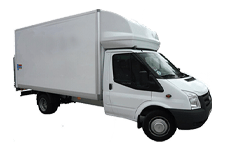 Van Hire Corby - Ford Luton Box with Tail Lift - Van hire Corby